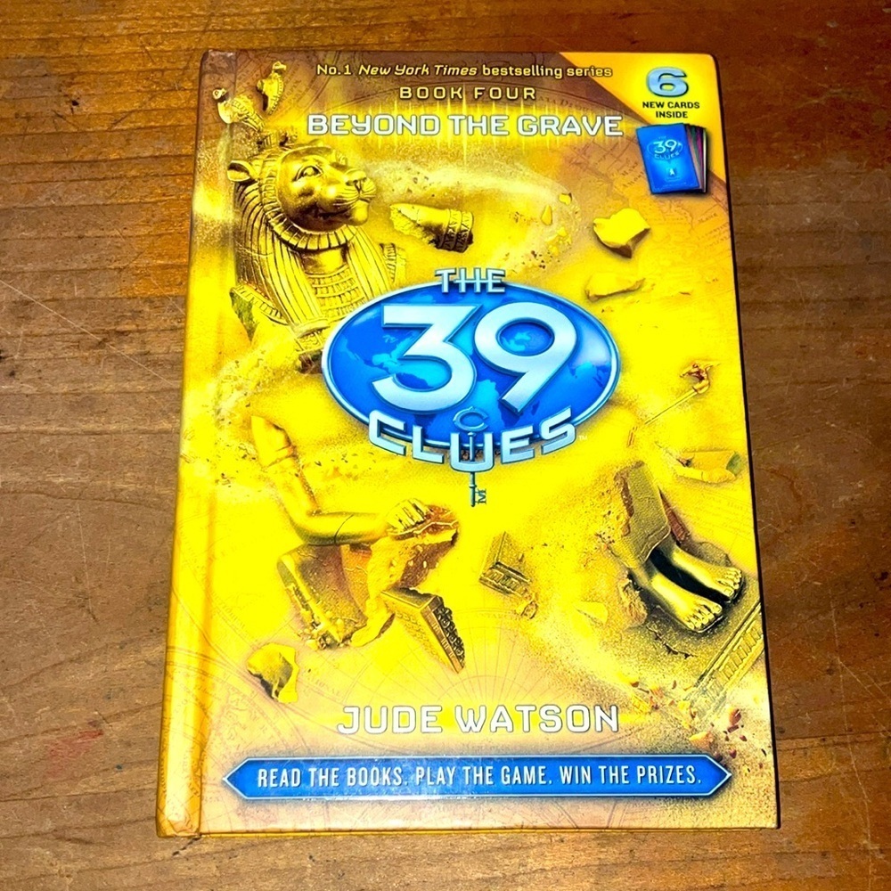 The 39 Clues: Beyond The Grave by Jude Watson - book four / book 4 / hardcover
